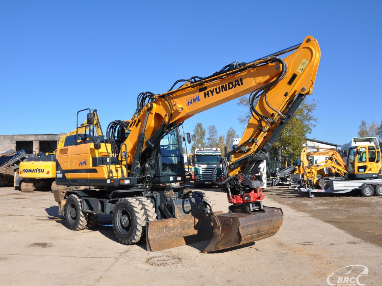 Hyundai HW160 Rototilt  "Garantija", Excavator | 2