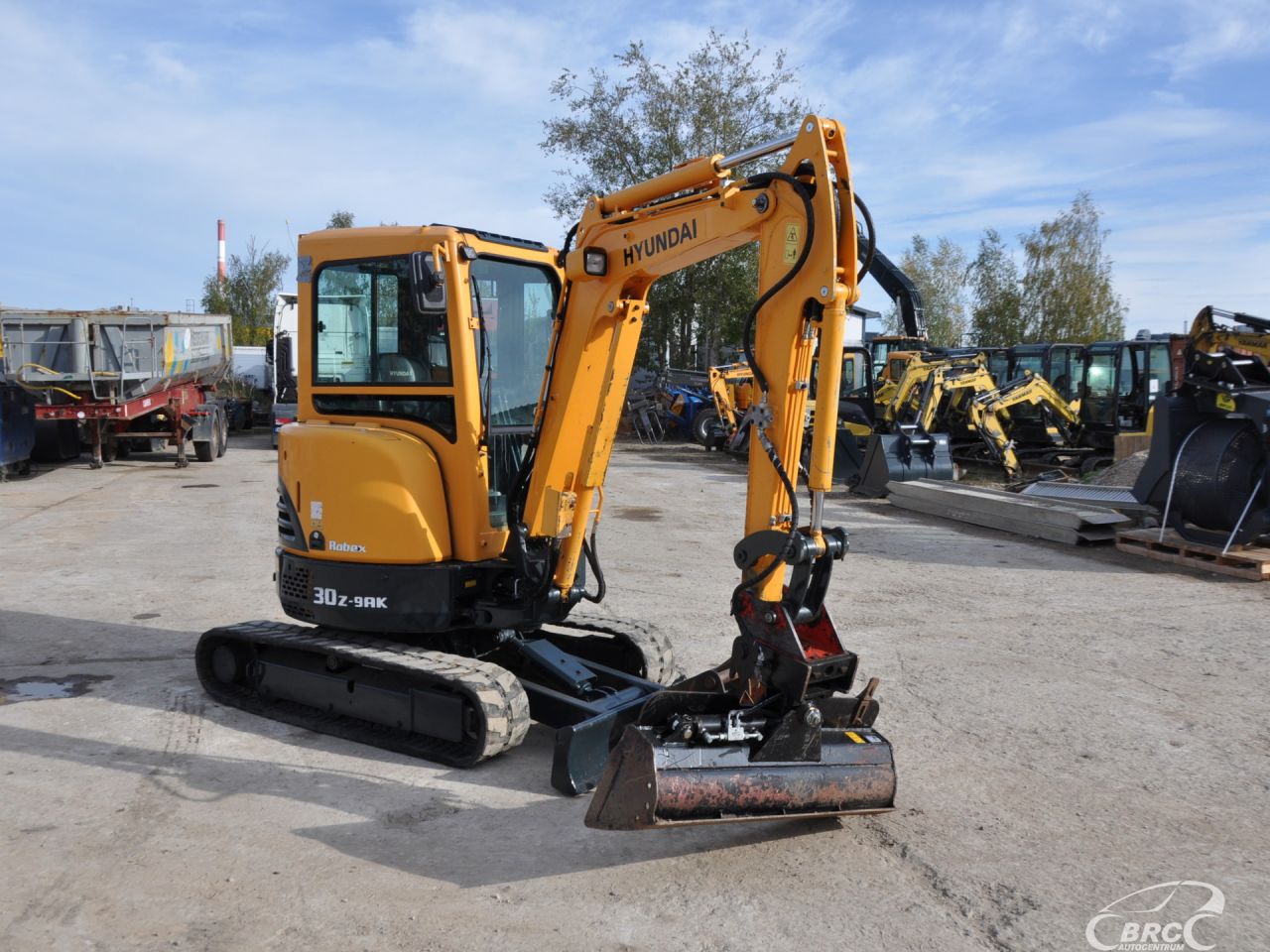 Hyundai R30Z-9AK, Mini excavator | 2