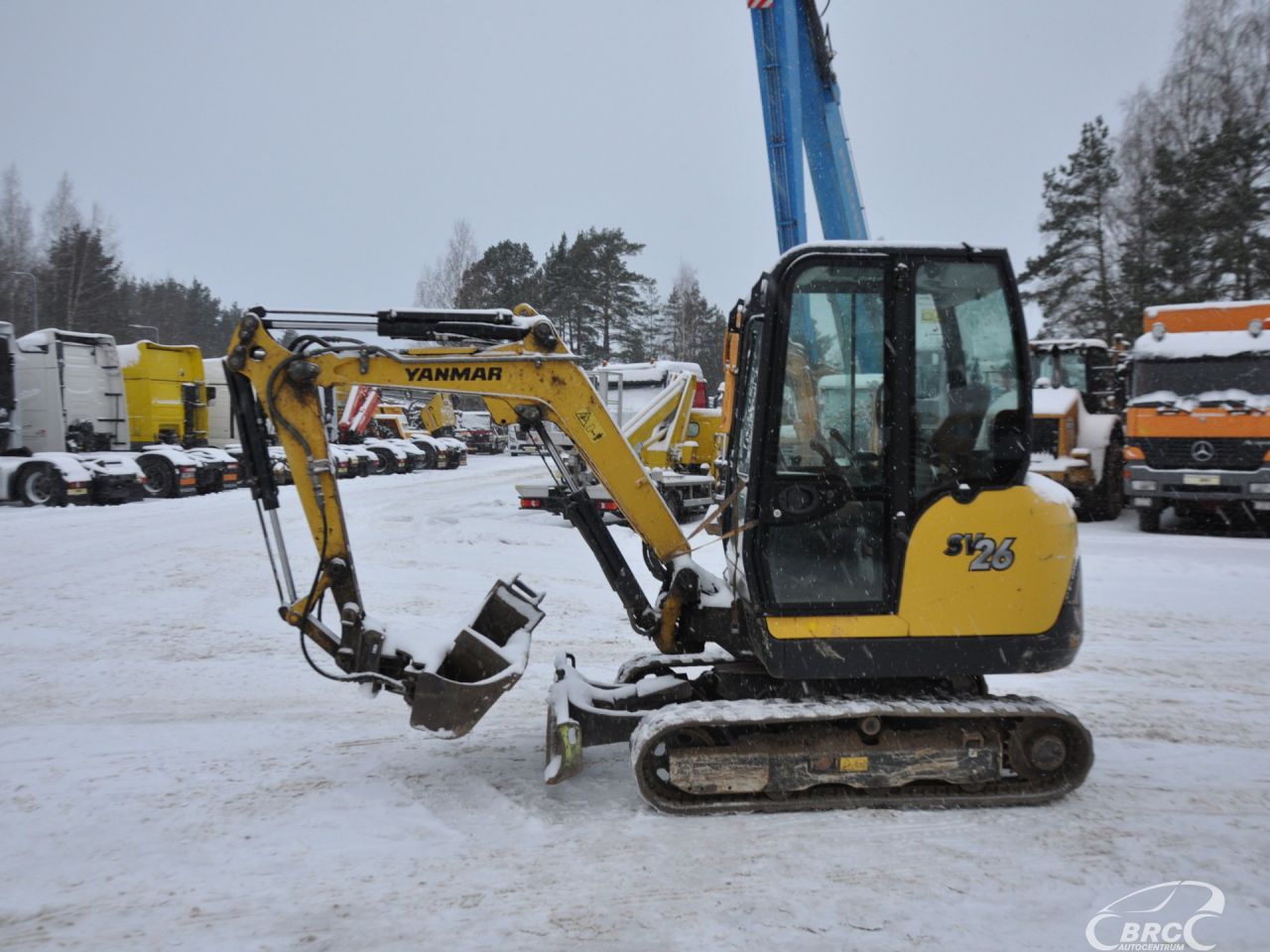 Yanmar SV26 Garantija, Mini excavator | 2