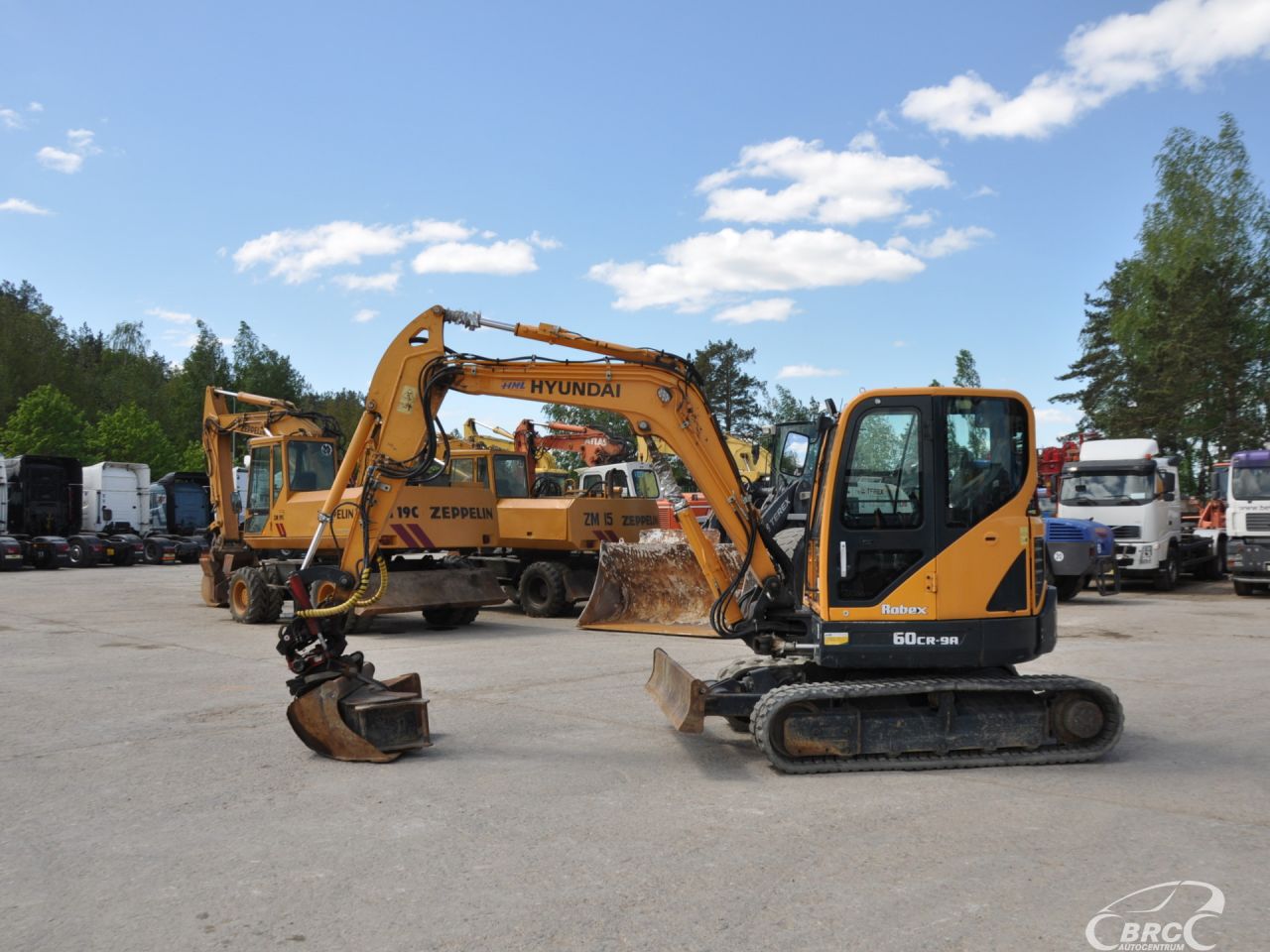 Hyundai R60CR-9A Rototilt, Mini excavator | 2