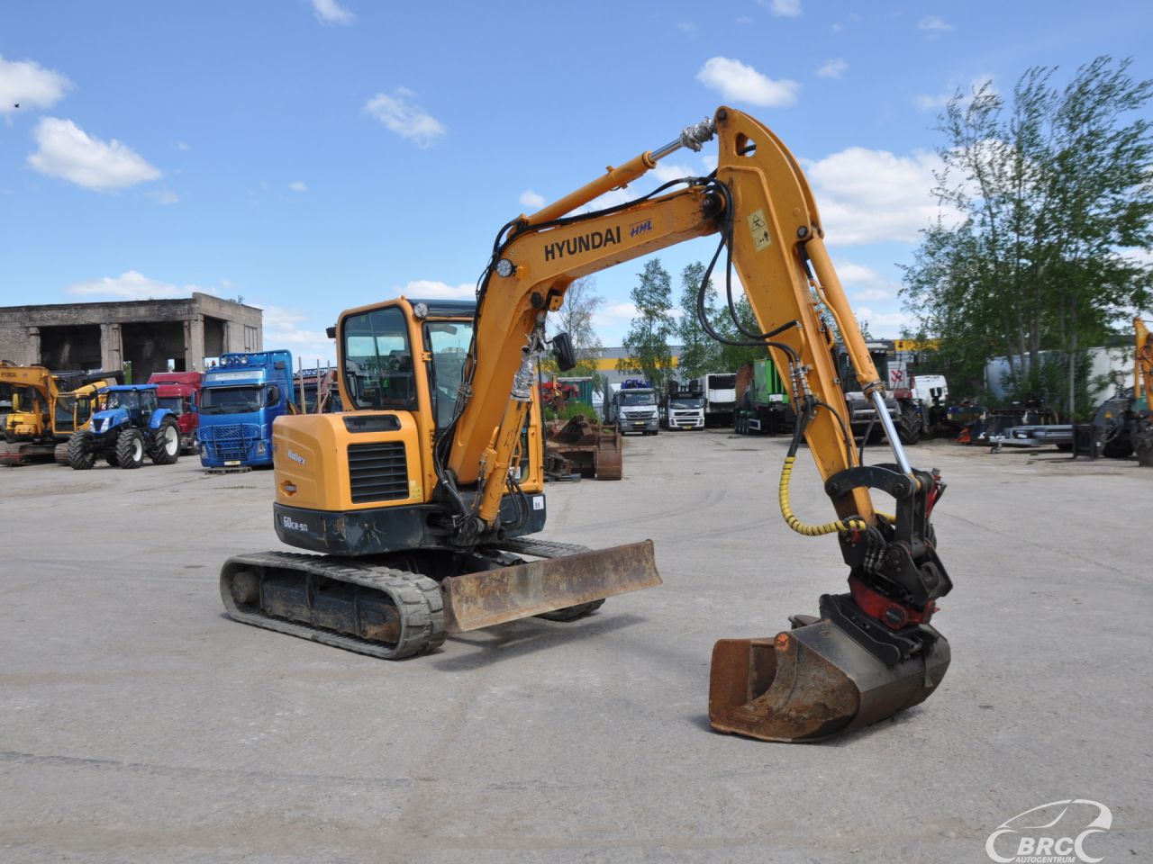 Hyundai R60CR-9A Rototilt, Mini excavator | 1