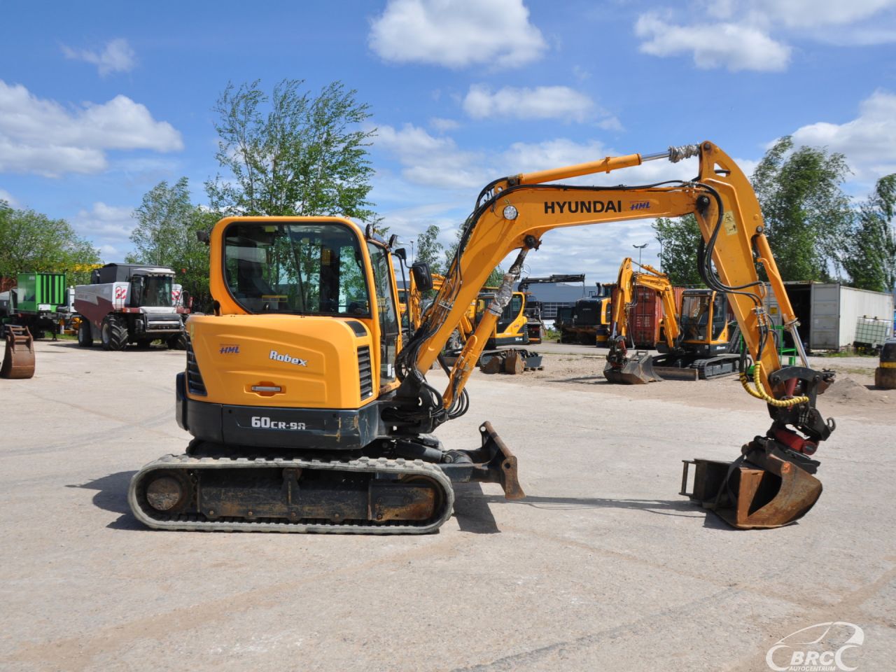 Hyundai R60CR-9A Rototilt, Mini excavator | 6