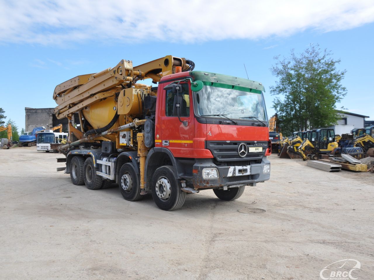 Mercedes-Benz 4144 Actros Cifa 28m. 9m3., Betonvežiai | 1