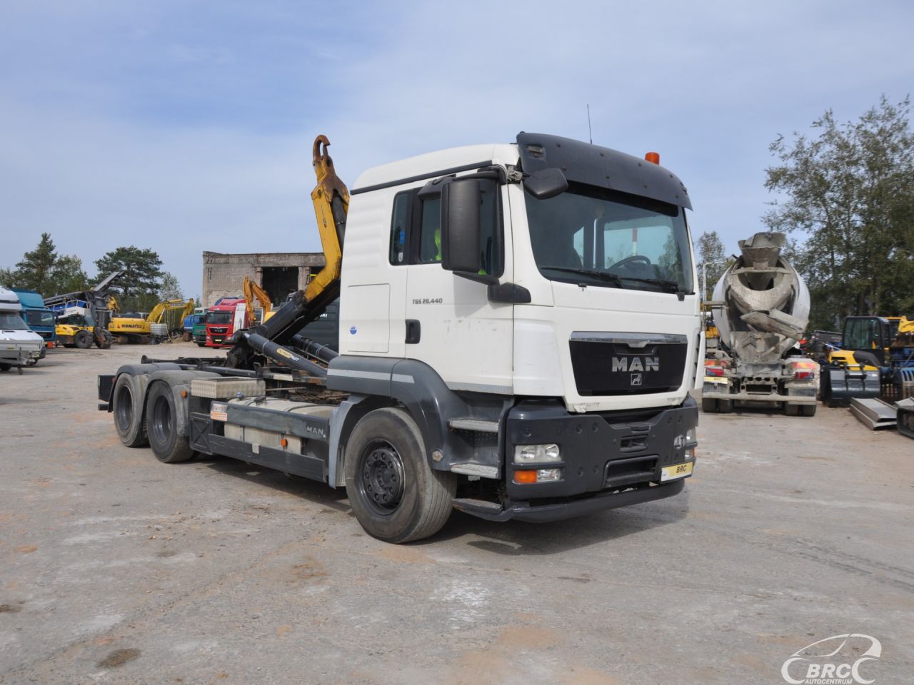 MAN TGS 440 Palfinger 6X2, Самосвал с прицепом | 1