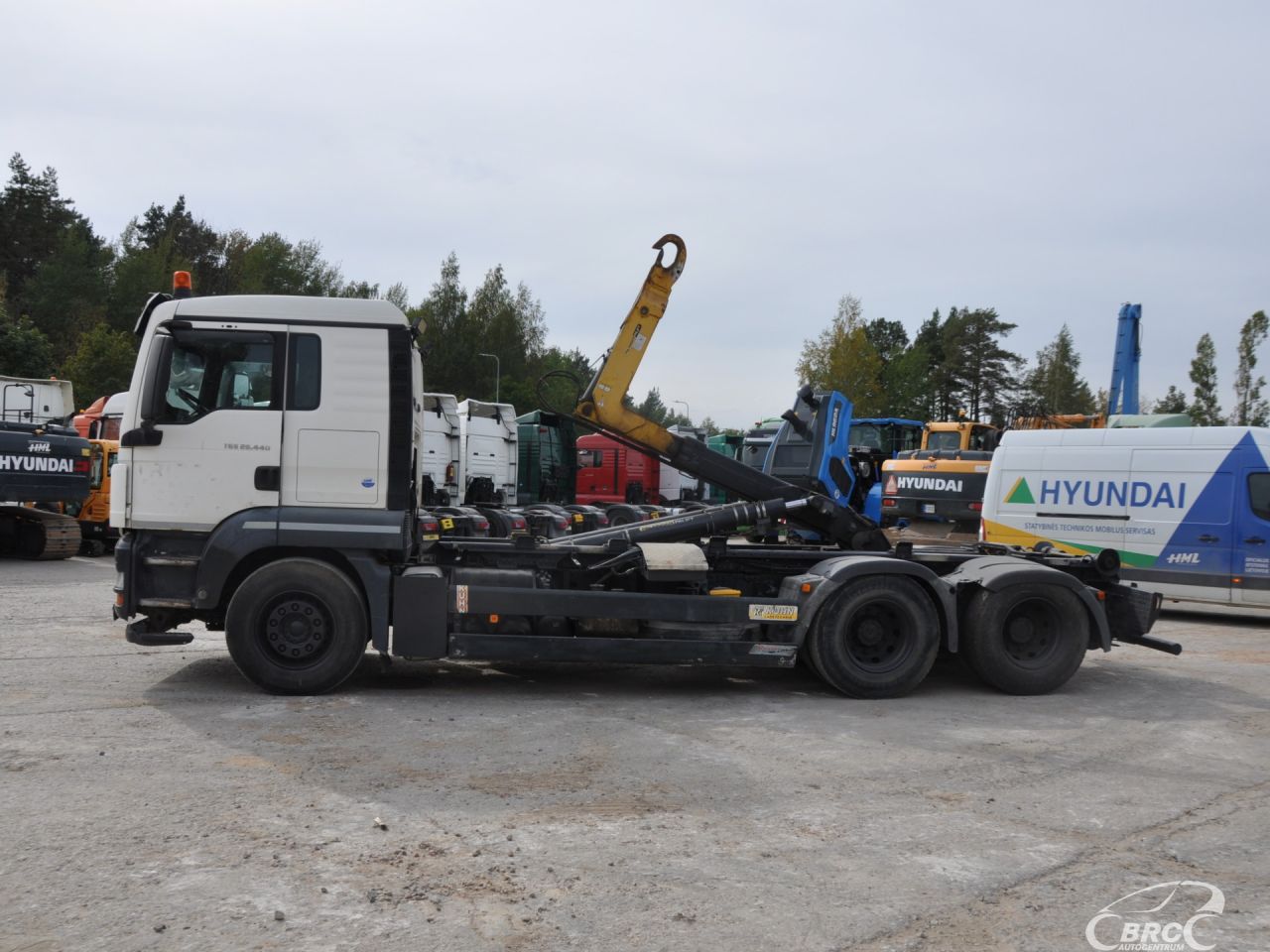 MAN TGS 440 Palfinger 6X2, Самосвал с прицепом | 3