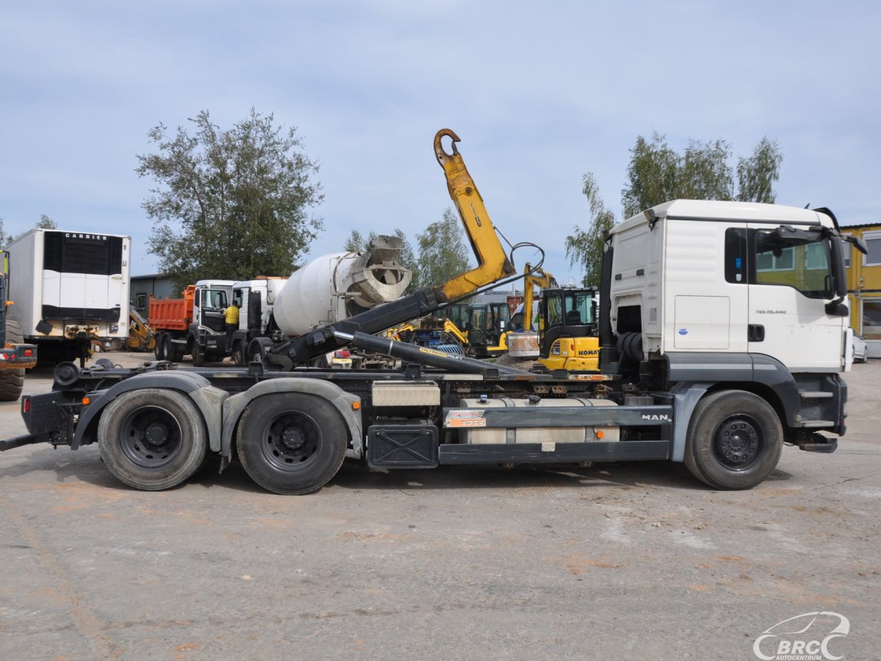 MAN TGS 440 Palfinger 6X2, Самосвал с прицепом | 7