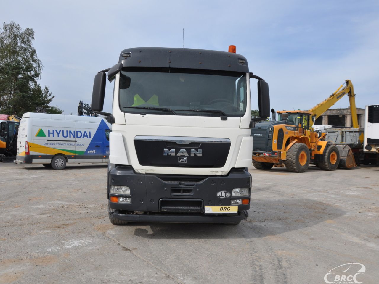 MAN TGS 440 Palfinger 6X2, Самосвал с прицепом | 2