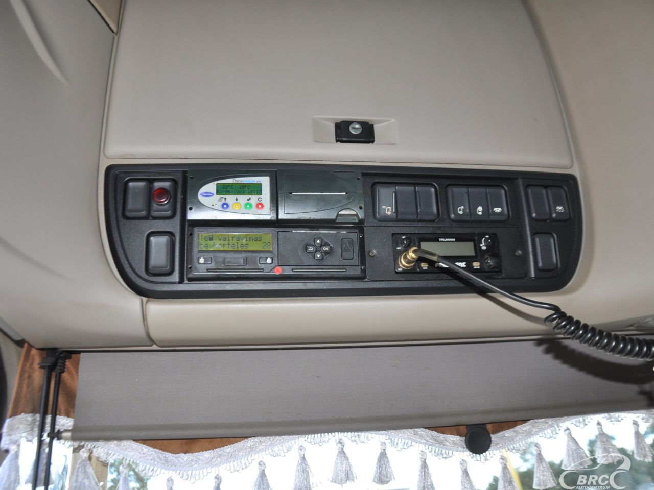 DAF XF 460 FAR + trailer Krone. .., Bortiniai su tentu | 18