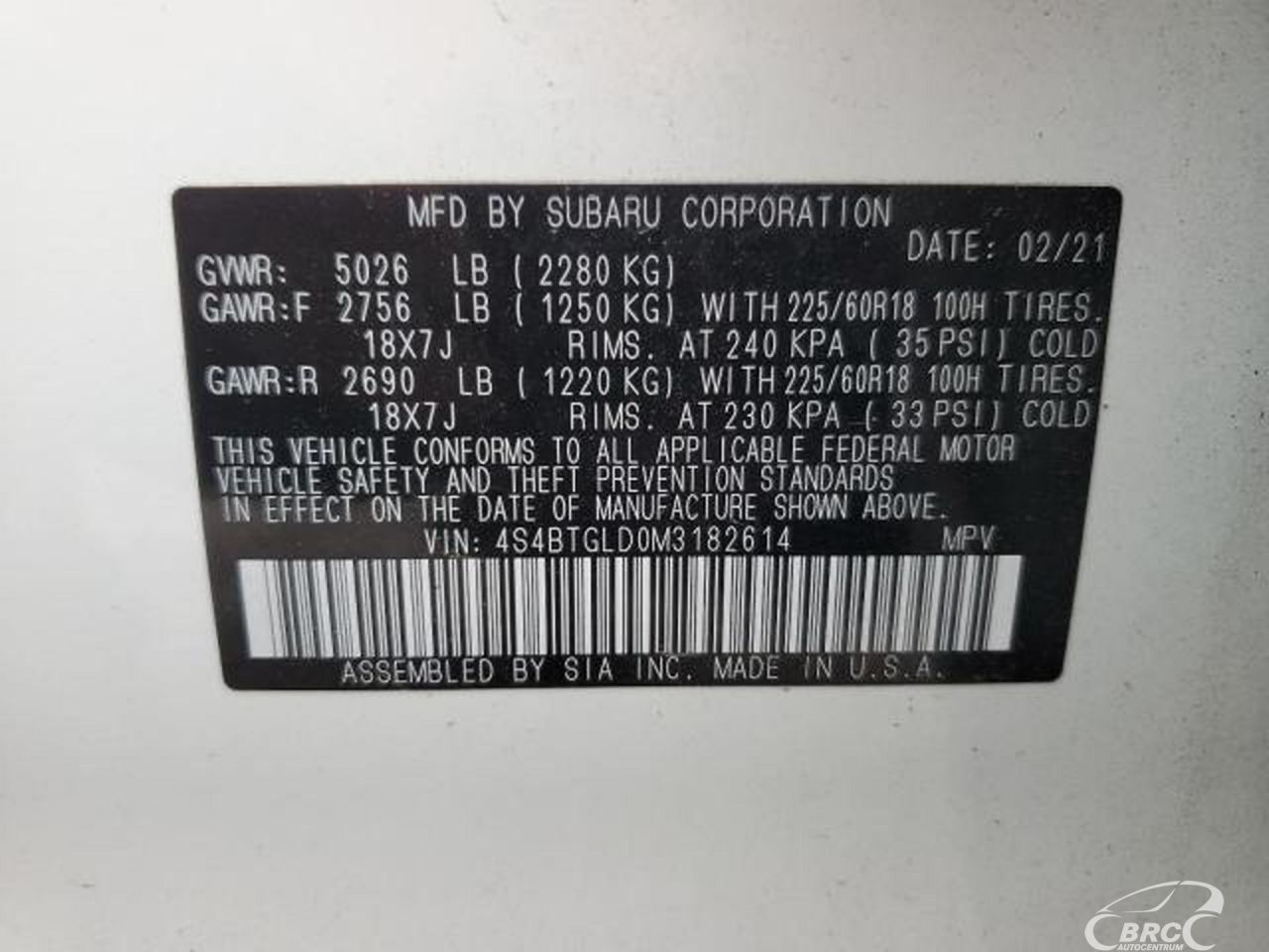Subaru Outback | 40