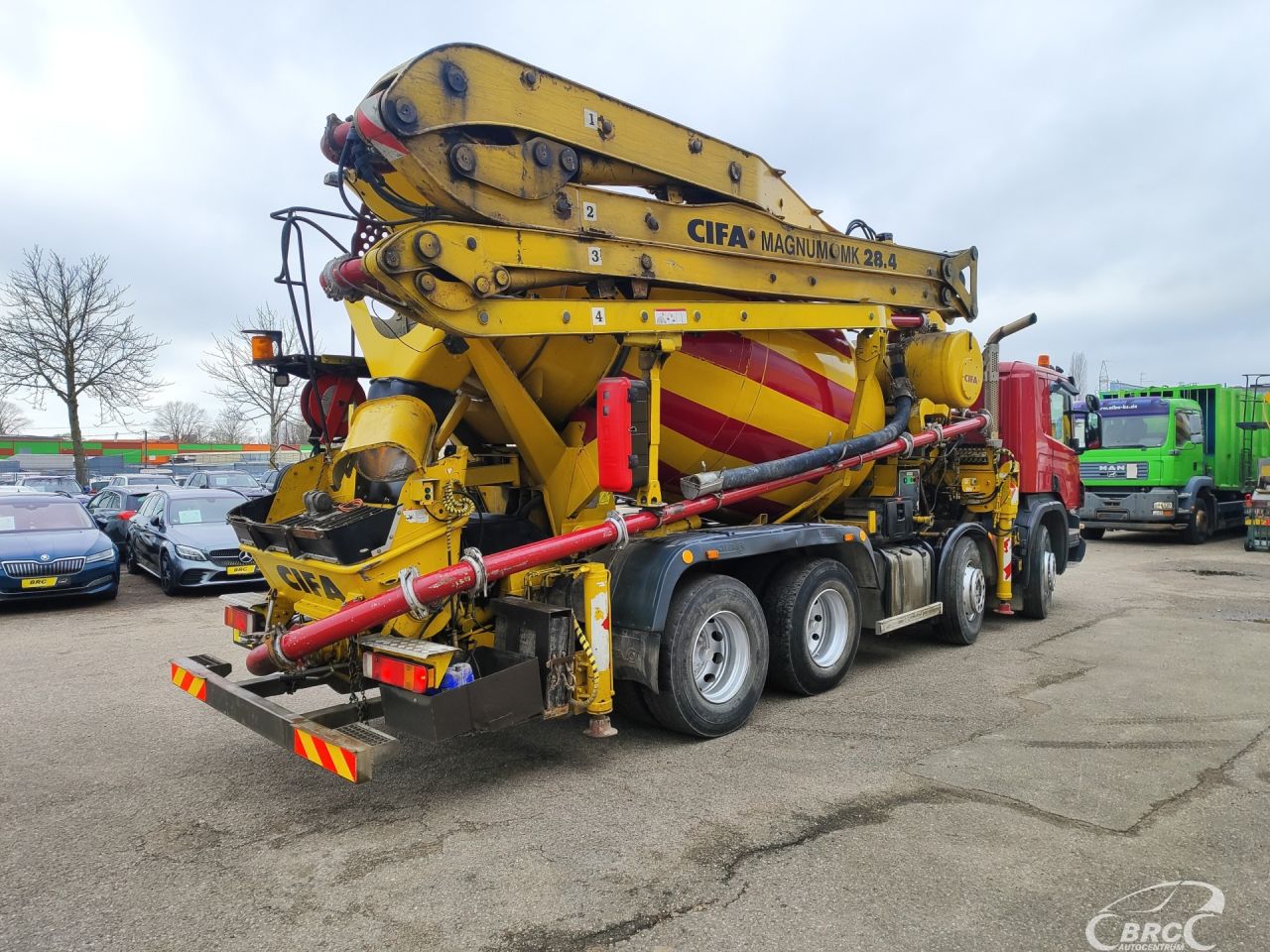 Scania P 420 CIFA Magnum mk 28.4, Concrete transporter | 1