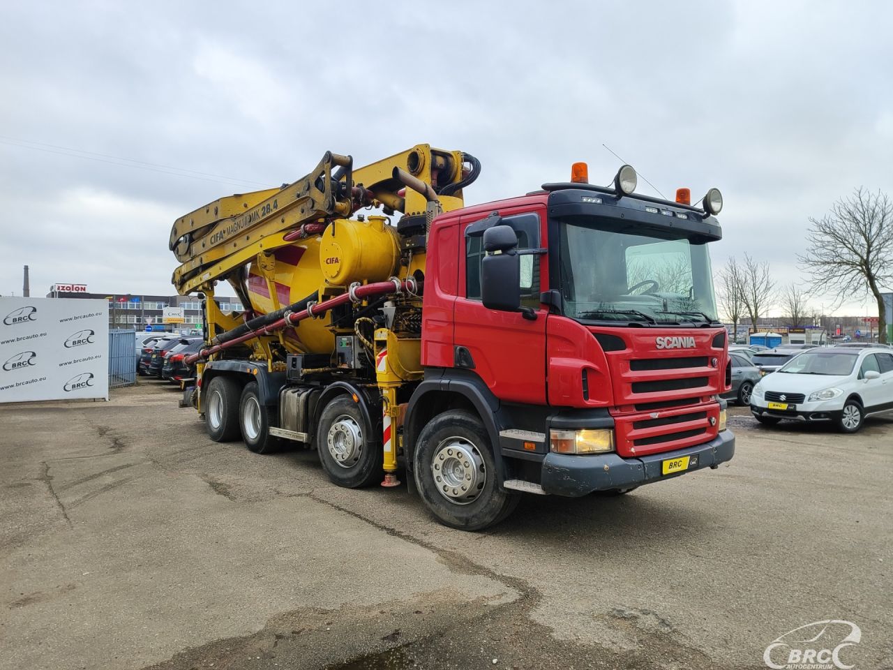 Scania P 420 CIFA Magnum mk 28.4, Concrete transporter | 3