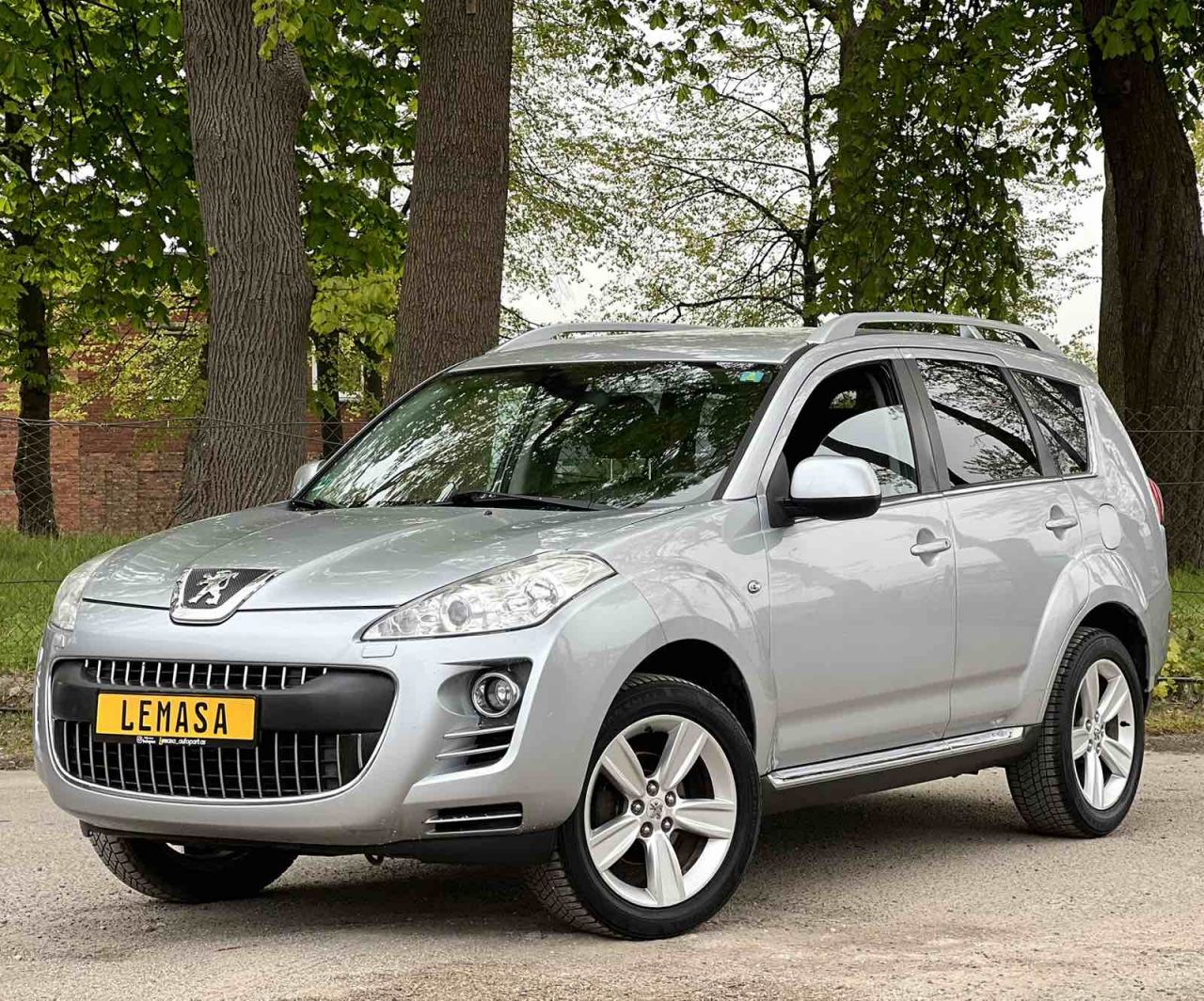 Peugeot 4007, cross-country