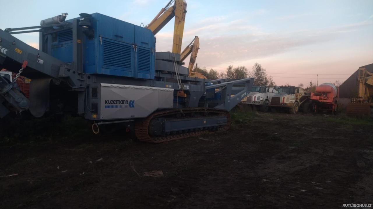 Klemman Mobicat MC 125 Z, Machine for pulverization of stones