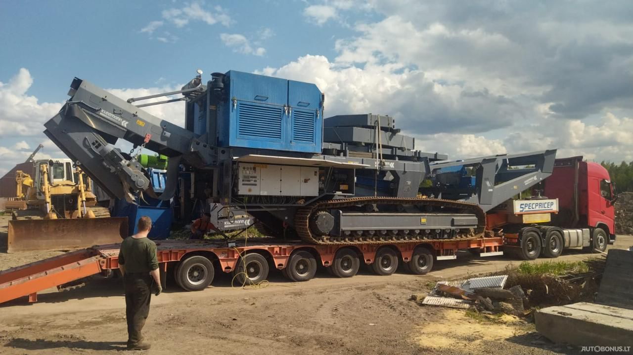 Klemman Mobicat MC 125 Z, Machine for pulverization of stones | 1