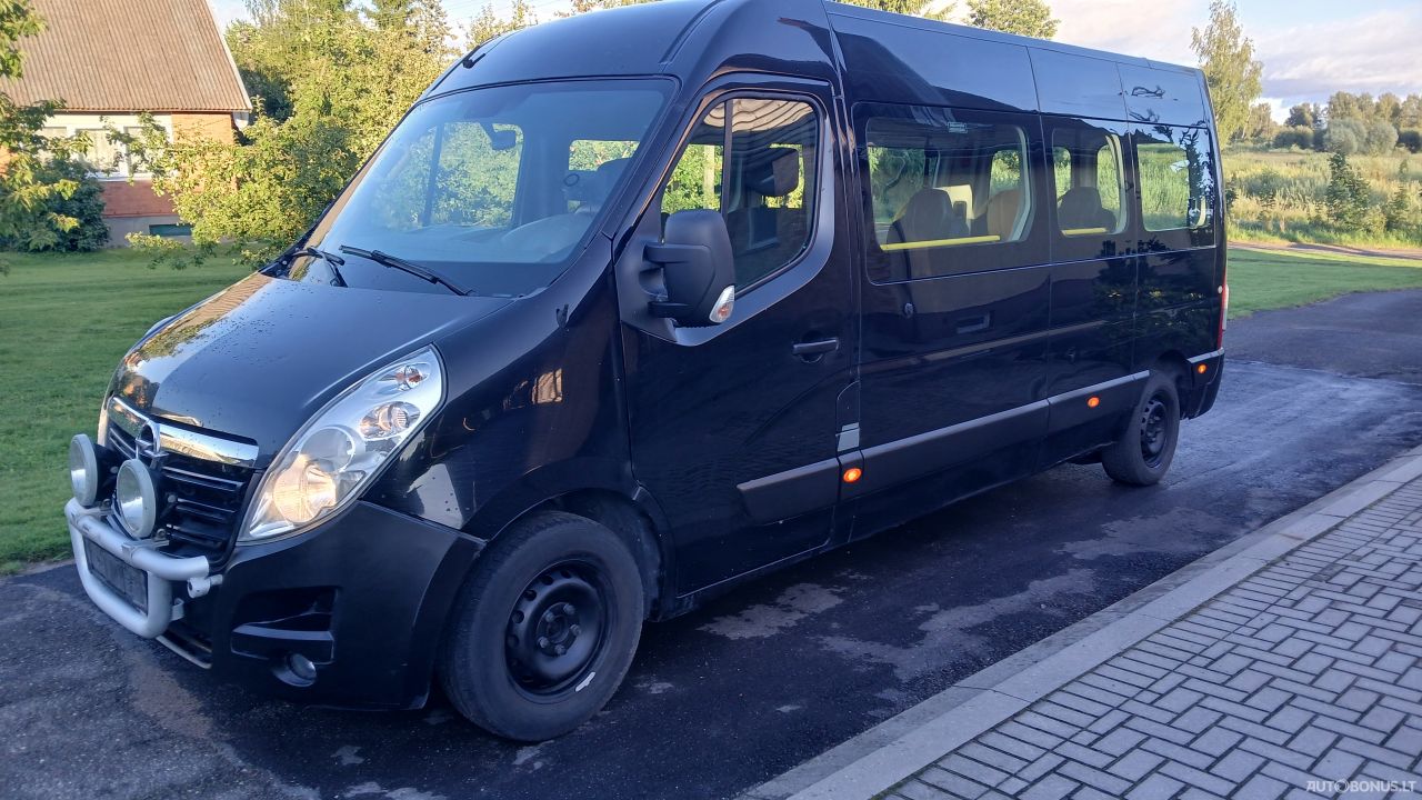 Opel Movano, Keleiviniai iki 3,5 t | 2