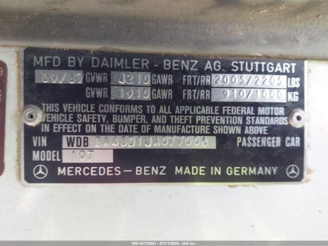 Mercedes-Benz SL560 | 7