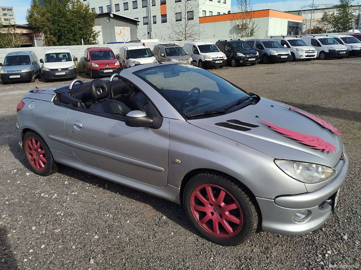 Peugeot 206, 1.6 l., convertible