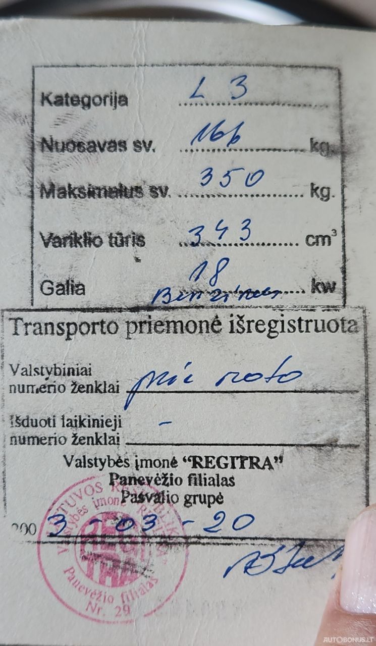 Jawa 350, Street / Klasikiniai | 11