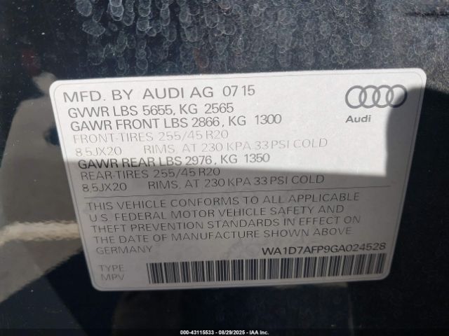 Audi Q5 | 8