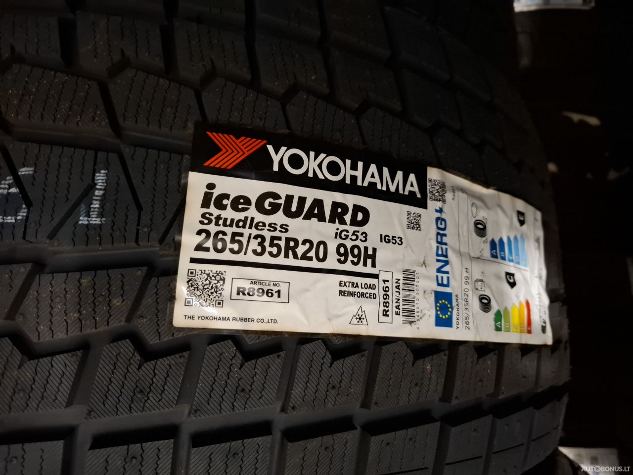 Yokohama 265/35R20 зимние шины