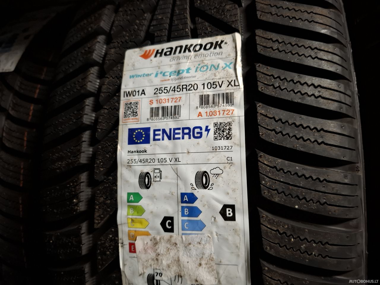 Hankook 255/45R20 žieminės padangos | 1