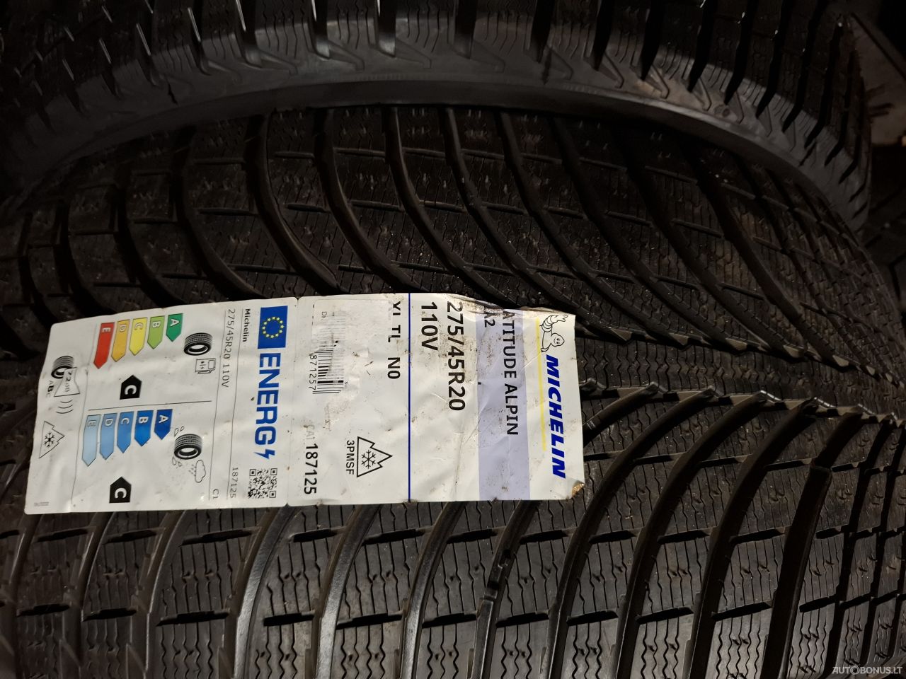 Michelin 275/45R20 (N0) žieminės padangos | 1