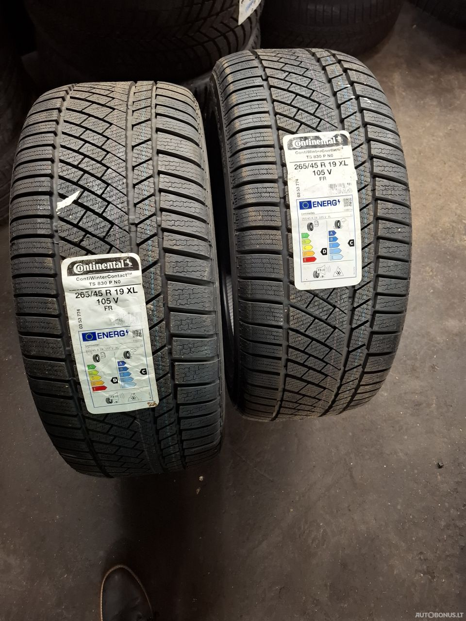 Continental 265/45R19 зимние шины | 1