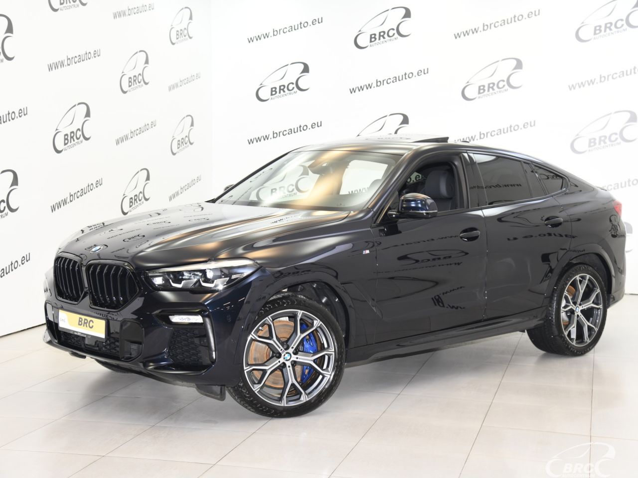 BMW X6, cross-country