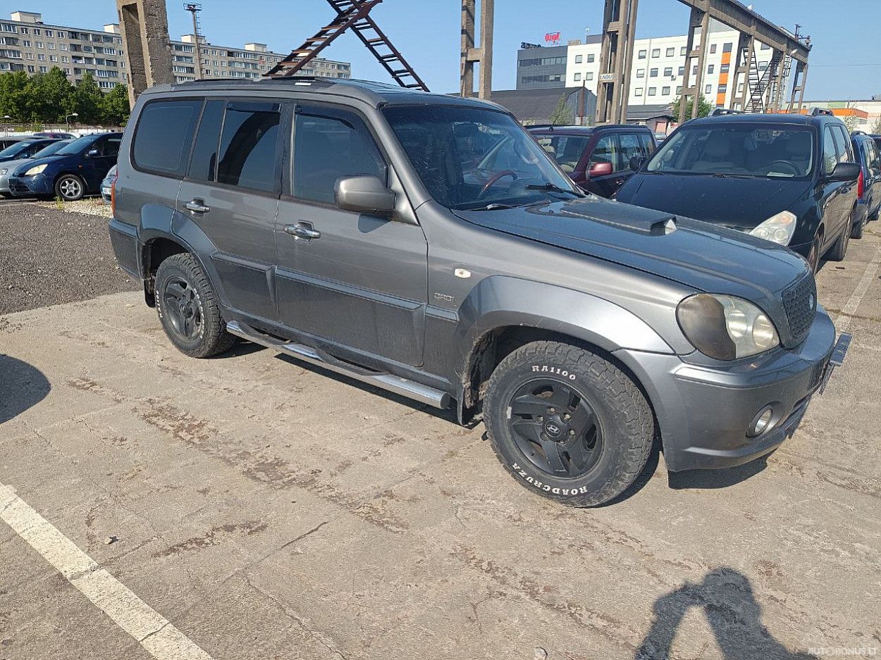 Hyundai Terracan, 2.9 l., visureigis