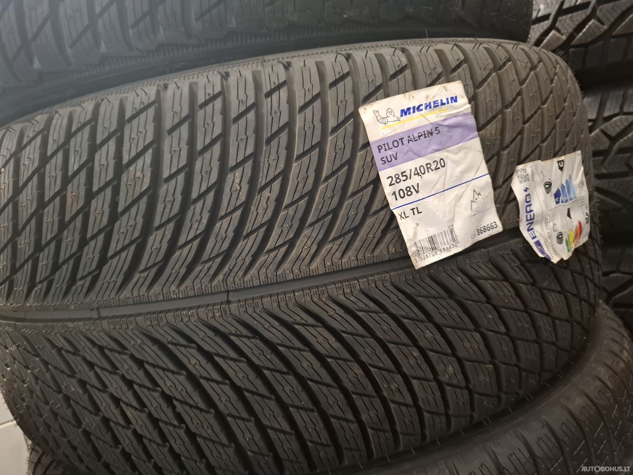 Michelin 285/40R20 žieminės padangos
