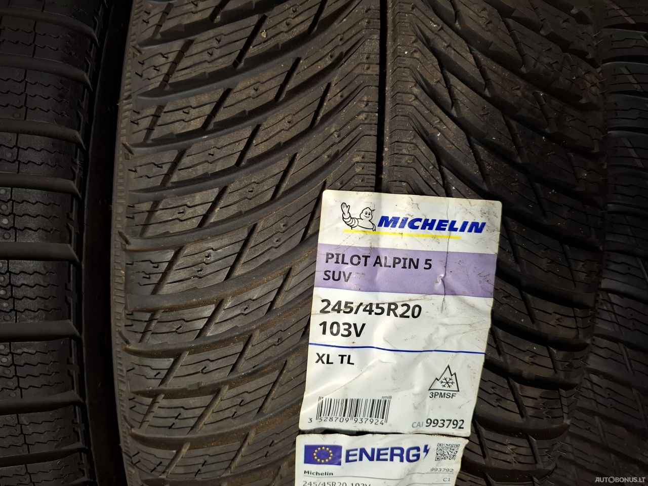 Michelin 245/45R20 žieminės padangos