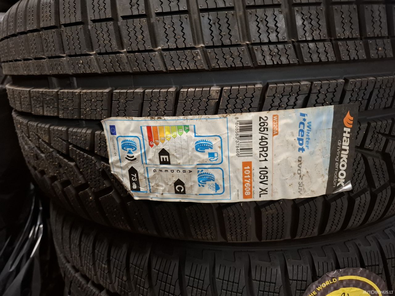 Hankook 265/40R21 žieminės padangos