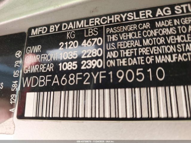 Mercedes-Benz SL500 | 8