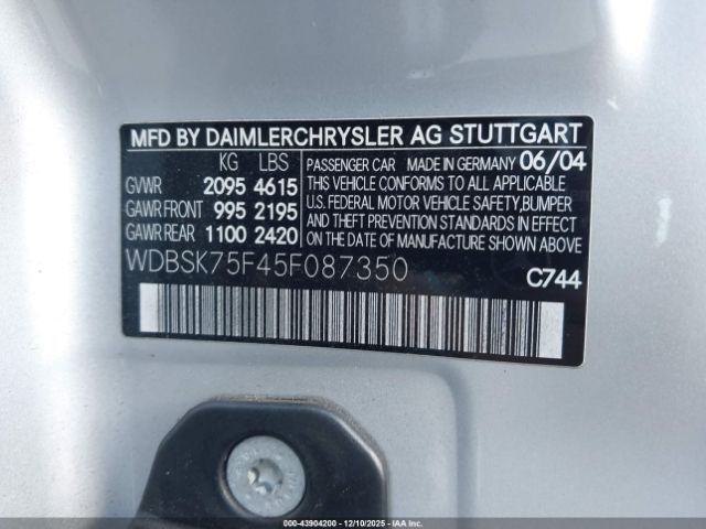 Mercedes-Benz SL500 | 8