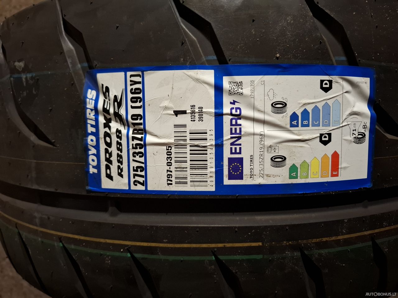 Toyo 275/35R19 vasarinės padangos | 1