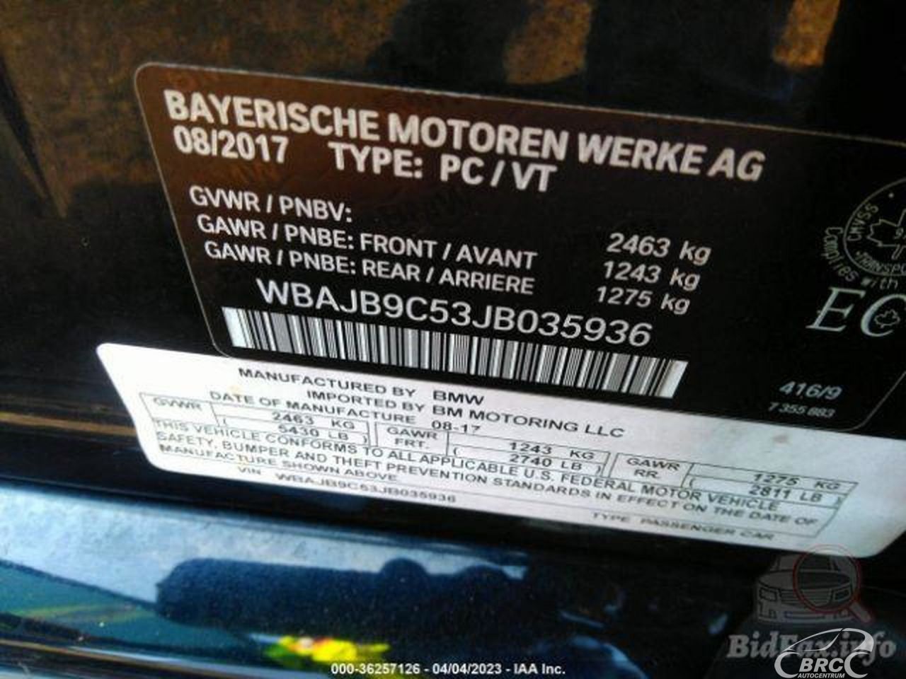 BMW M550 | 62