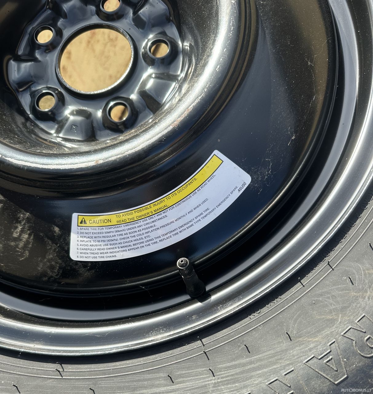  Nissan plieniniai štampuoti ratlankiai | 5