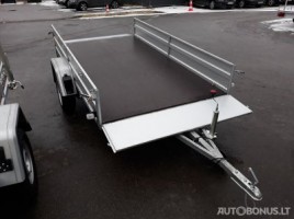 Fracht Monika 3,0 x 1,5+tentas car trailer | 4