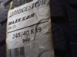 Bridgestone 245/40R19  (+370 690 90009) зимние шины | 0