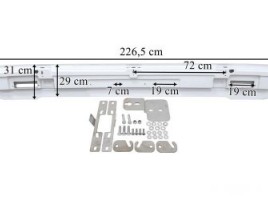 Scania S R skydas nuo saulės | 1