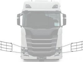 Scania PRIEKINIŲ ŽIBINTŲ APSAUGINIS T | 2