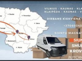 Siuntu pervezimas kasdien Vilnius-kaunas-klaipeda транспортировка грузов