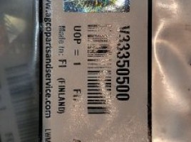 Agco V33350500, Agricultural machinery parts, 79625.18.1 Sandariklis, V33350500  | 1