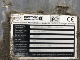 Klemman Mobicat MC 125 Z, Machine for pulverization of stones | 2