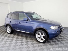BMW X3 visureigis