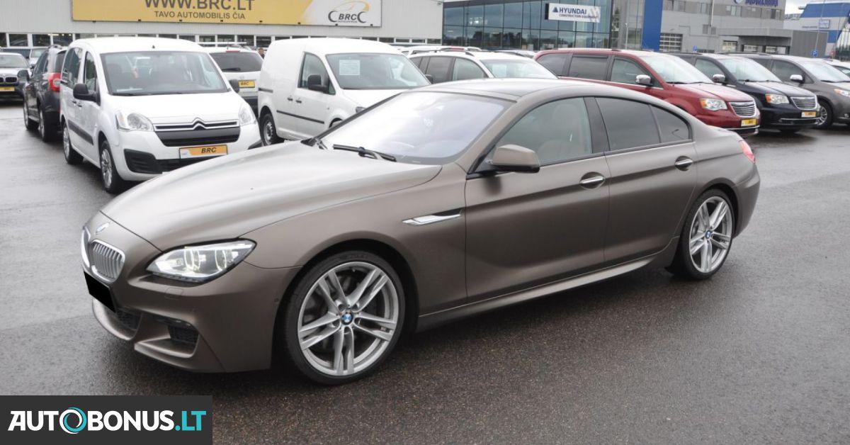 Bmw 650 4 4 L Saloon 2013 M 109205 Autobonus Lt