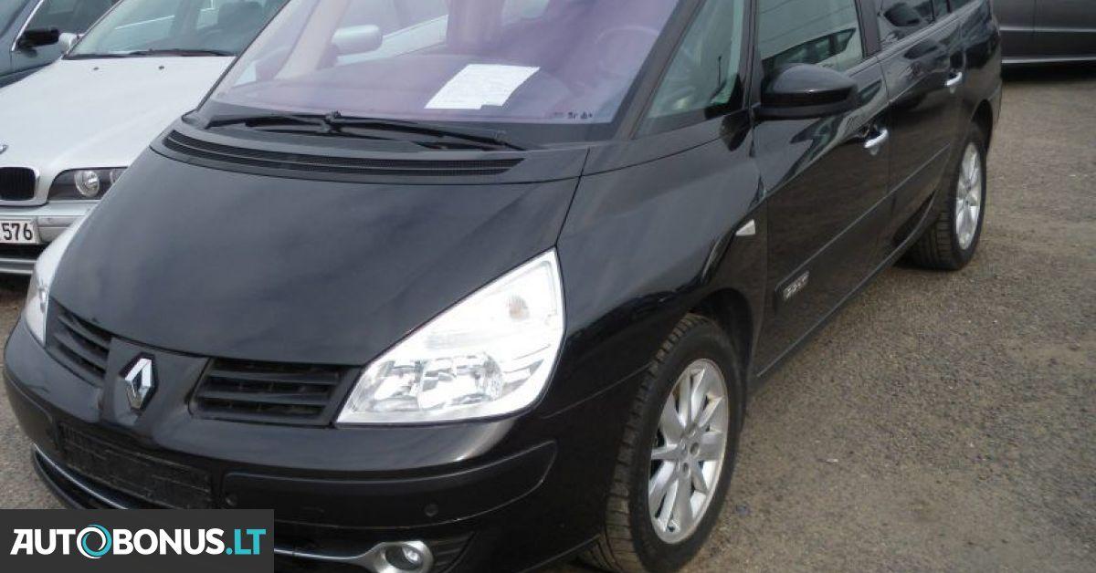 Renault Espace, sedanas, 2007 m. | 111822 | Autobonus.lt