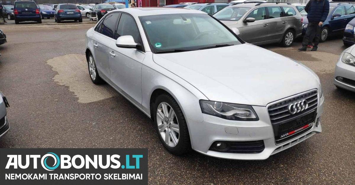 Audi A4 Sedanas 2008 M 117772 Autobonus Lt