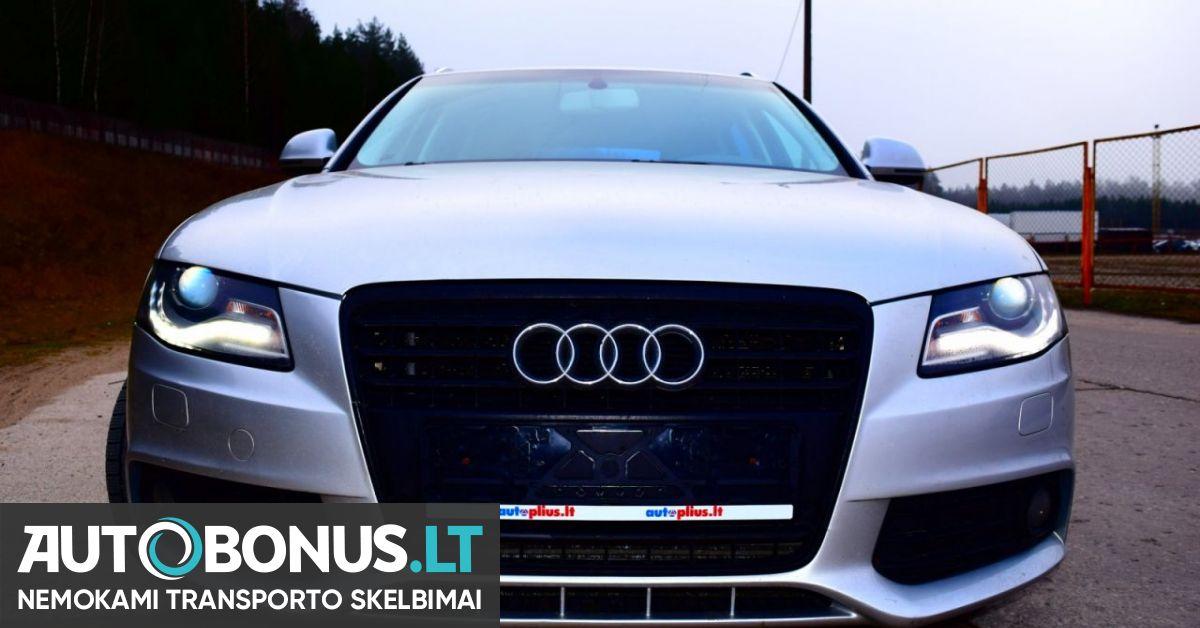 Audi A4 2 0 L Universalas 2008 M 119330 Autobonus Lt