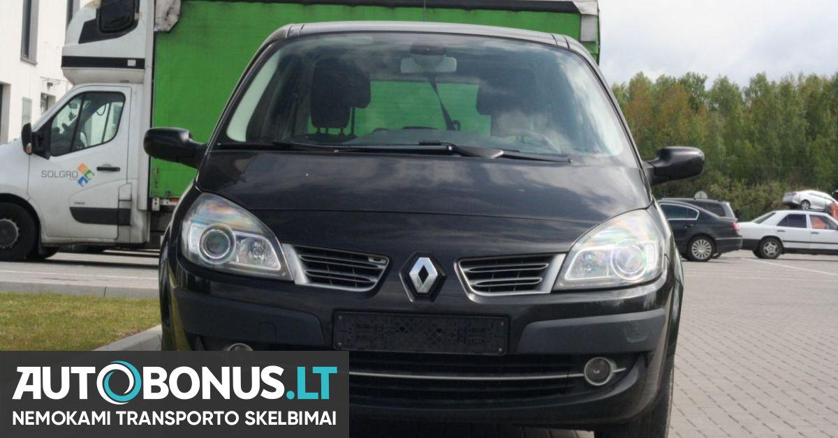 Renault Grand Scenic, 1.6 l., vienatūris, 2009-03-02 m. | 129325 | Autobonus.lt